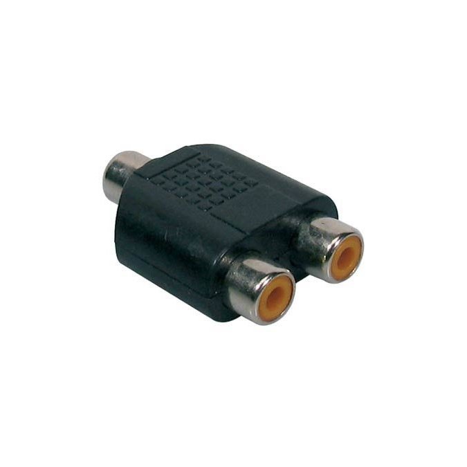 2x RCA-zu-RCA-Adapter