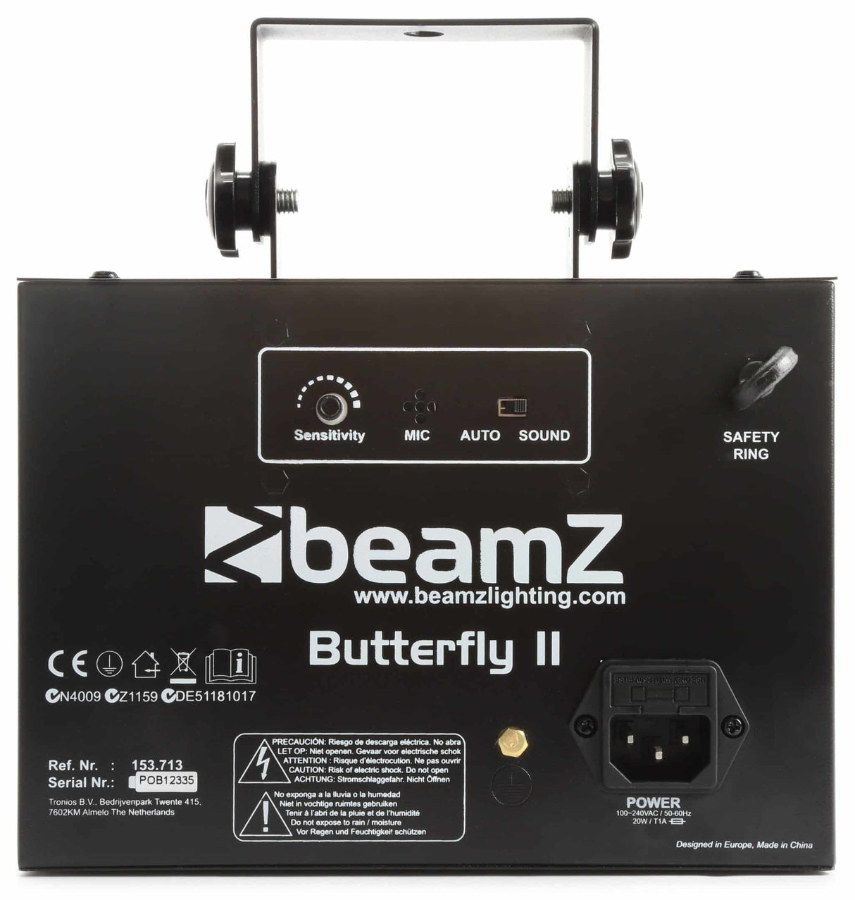 Beamz Butterfly II Mini Derby