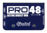 Radial PRO48 Actieve DI Box voor Instrumenten