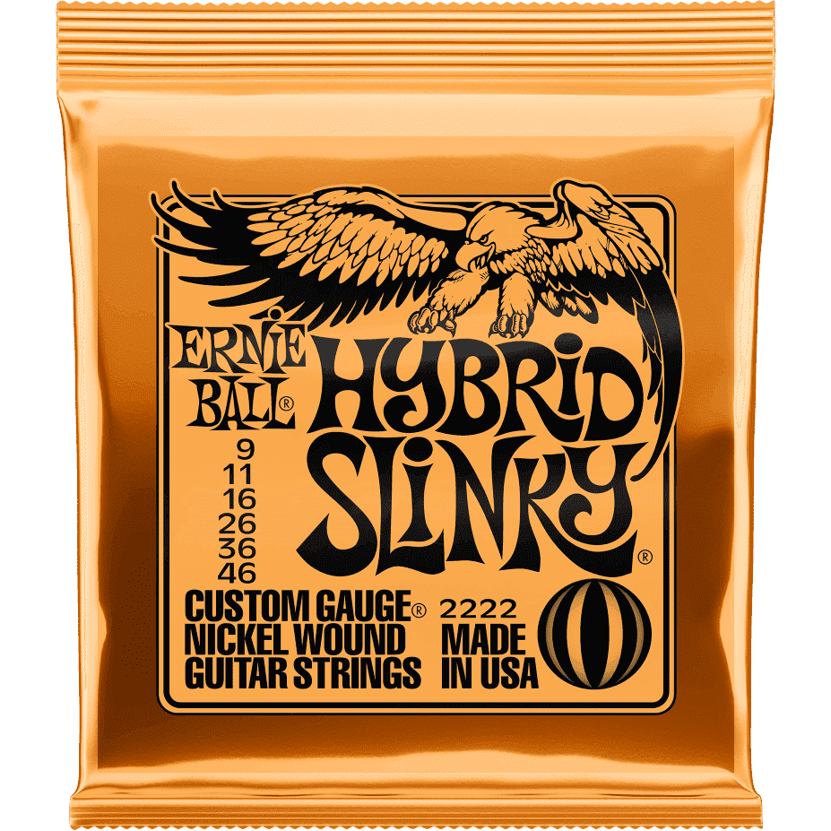 Ernie Ball 2222 Hybrid Slinky 0,9