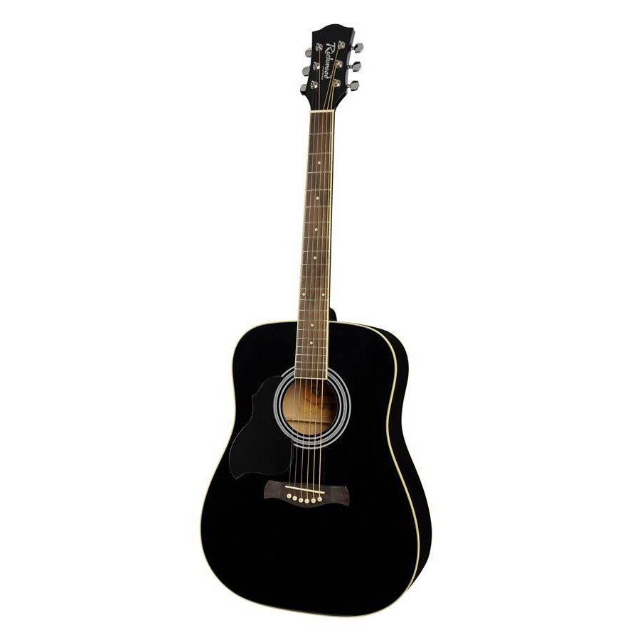 Richwood RD-12L-BK Akustikgitarre für Linkshänder