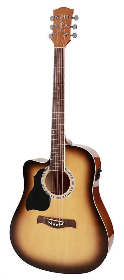 Richwood RD-12L-CESB Akustikgitarre für Linkshänder 