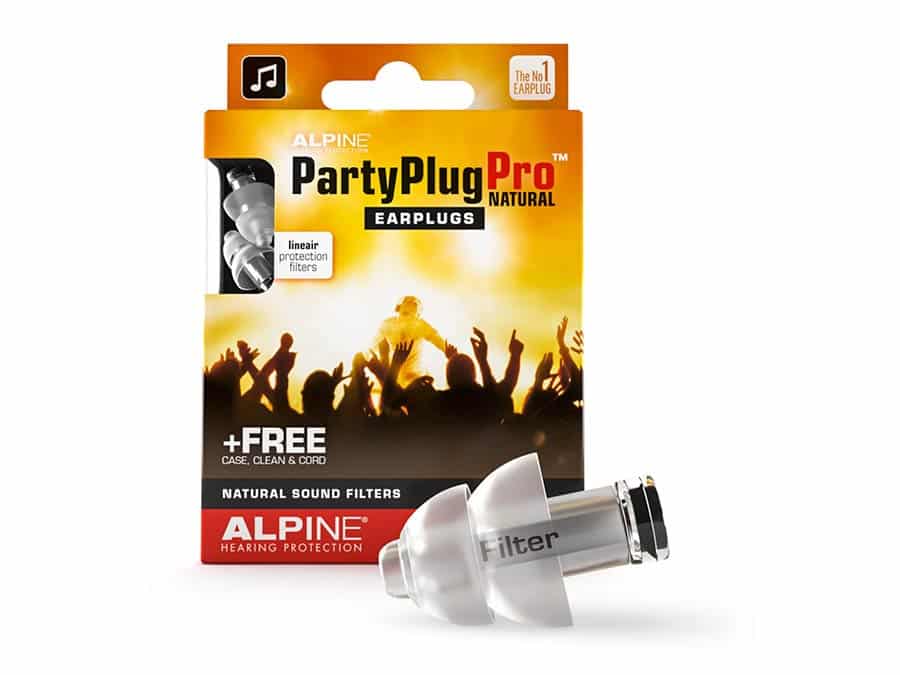 Alpine PartyPlug Pro Ohrstöpsel Transparent