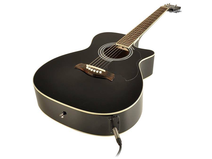 Richwood RA-12-CEBK Akustikgitarre