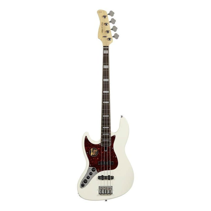 Sire Marcus Miller V7-4 Alder Antique White E-Bass für Linkshänder