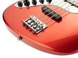 Sire Marcus Miller V7-5 Erle Bright Metallic Red E-Bass für Linkshänder