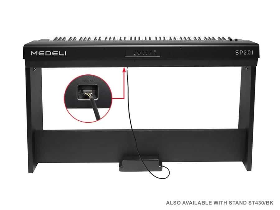 Medeli SP201/BK Performer Series Digitalpiano