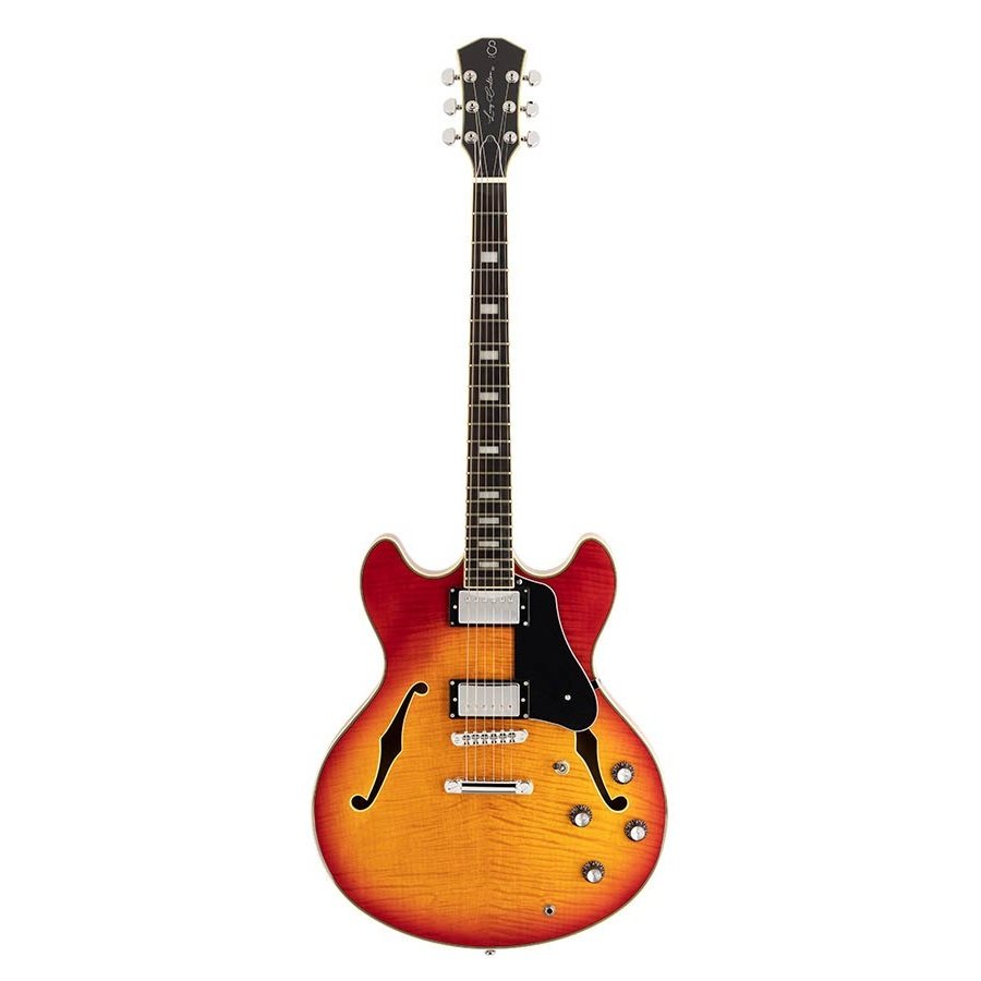 Sire Larry Carlton H7 Cherry Sunburst