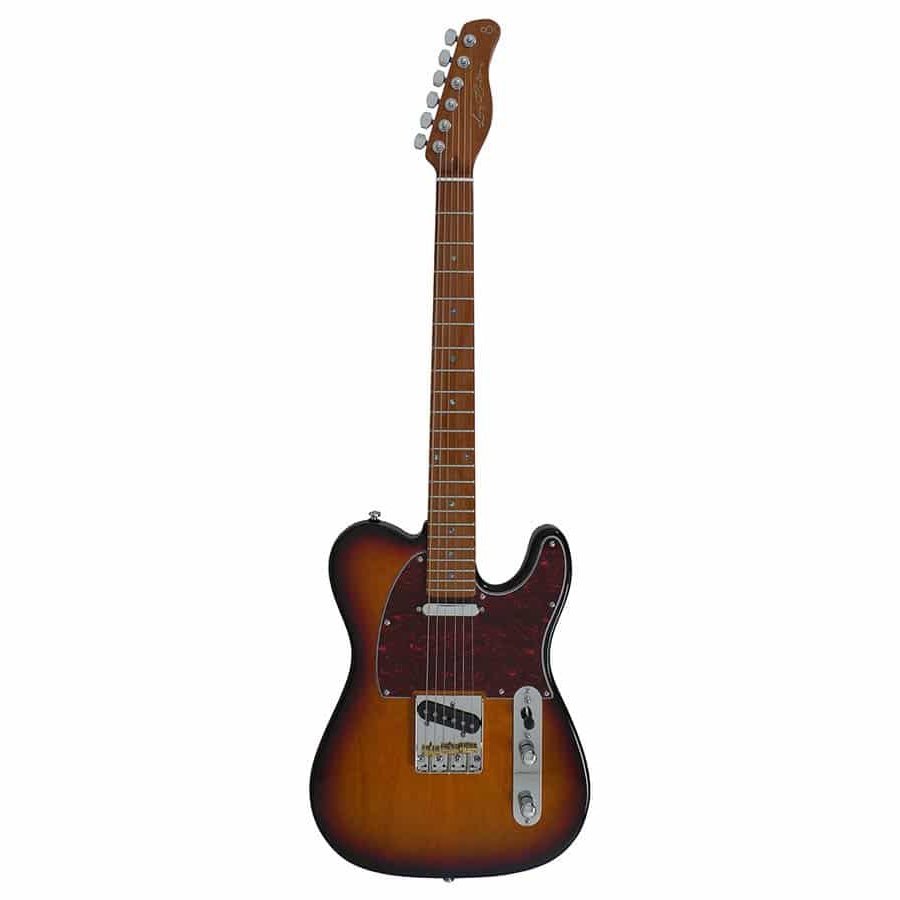 Vater Larry Carlton T7 3-Tone Sunburst Telecaster E-Gitarre