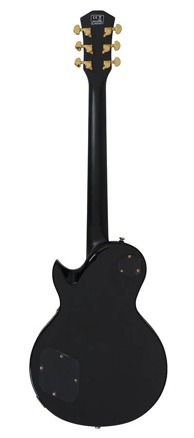 Vater Larry Carlton L7 schwarze E-Gitarre