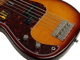 Vater Marcus Miller P5-5 Alder Sunburst Linkshänder