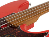 Vater Marcus Miller P5-4 Alder Red Fretless