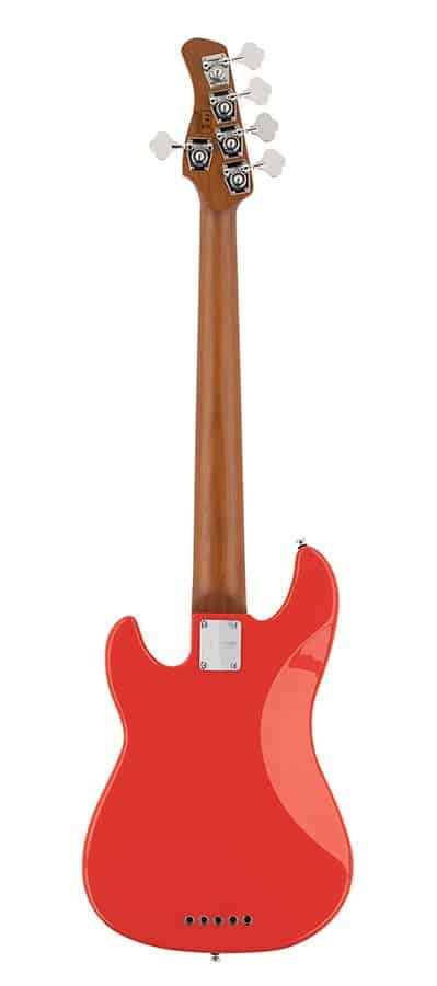 Vater Marcus Miller P5-5 Alder Red Fretless