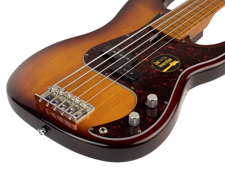 Vater Marcus Miller P5-5 Alder Sunburst Fretless