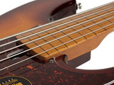 Vater Marcus Miller P5-5 Alder Sunburst Fretless