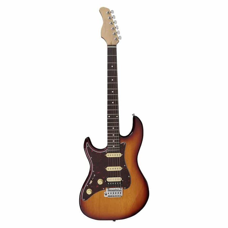 Vater Larry Carlton S3L Tobacco Sunburst E-Gitarre für Linkshänder