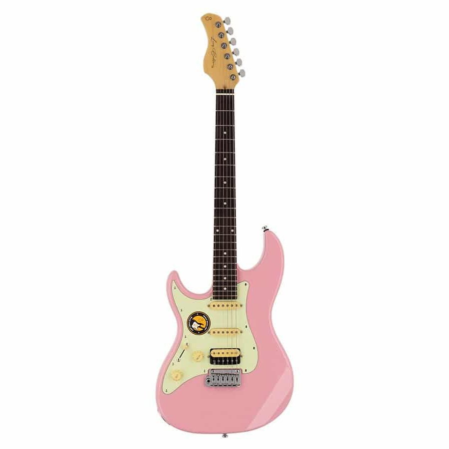 Sire Larry Carlton S3L Pink Linkshänder-E-Gitarre