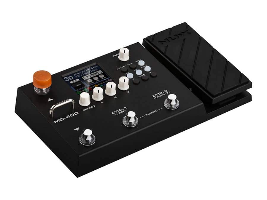 Nux MG-400 Multieffektpedal für Gitarre/Bass