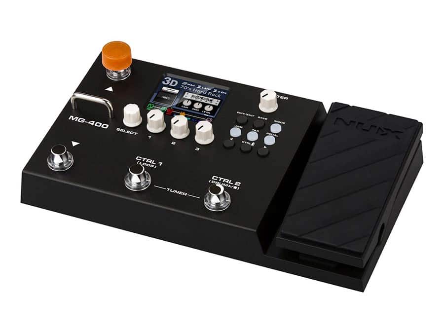 Nux MG-400 Multieffektpedal für Gitarre/Bass