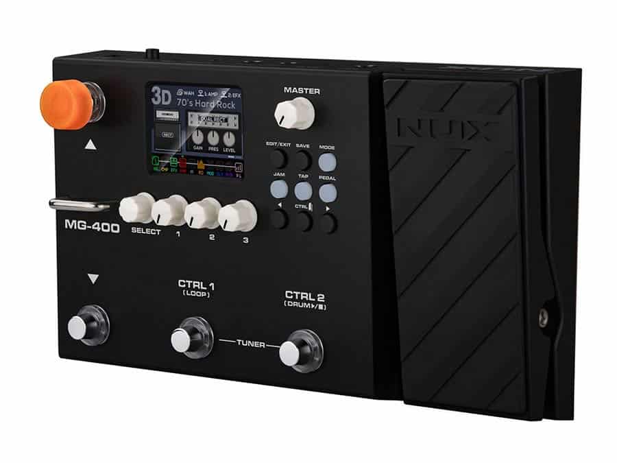 Nux MG-400 Multieffektpedal für Gitarre/Bass