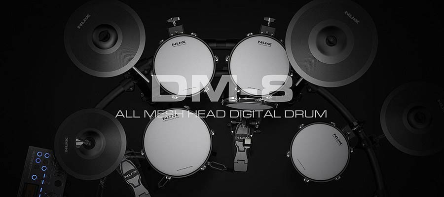 Nux DM-8 Digitaal Drumstel