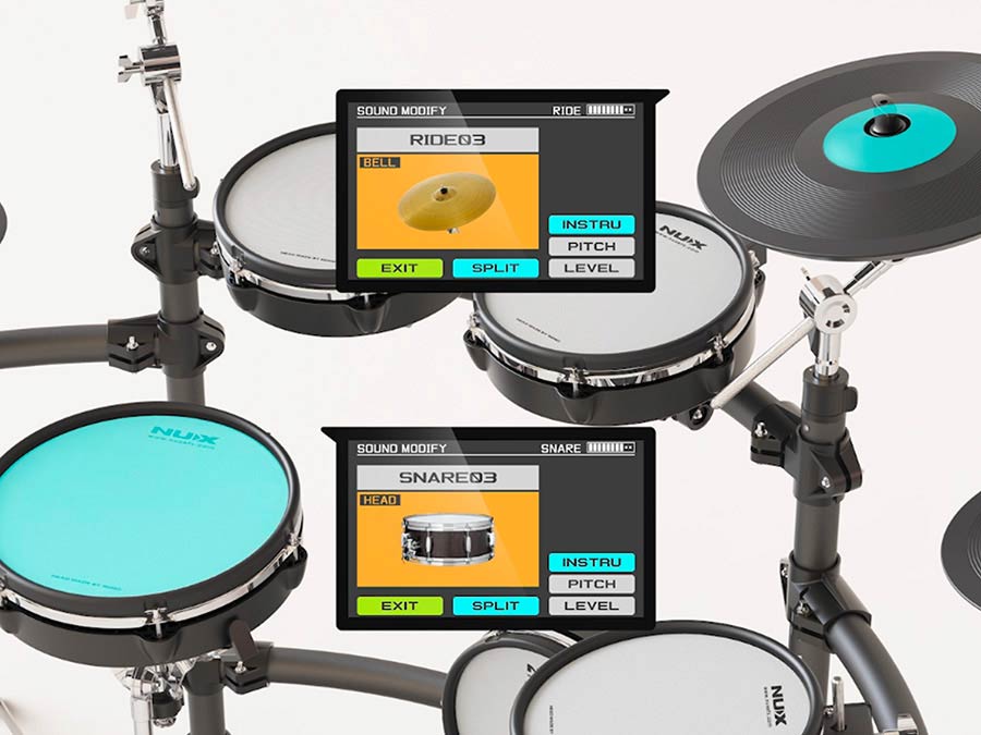 Nux DM-8 Digitaal Drumstel