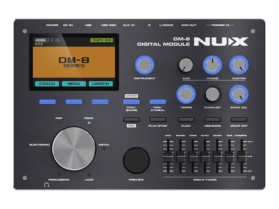 Nux DM-8 Digitaal Drumstel