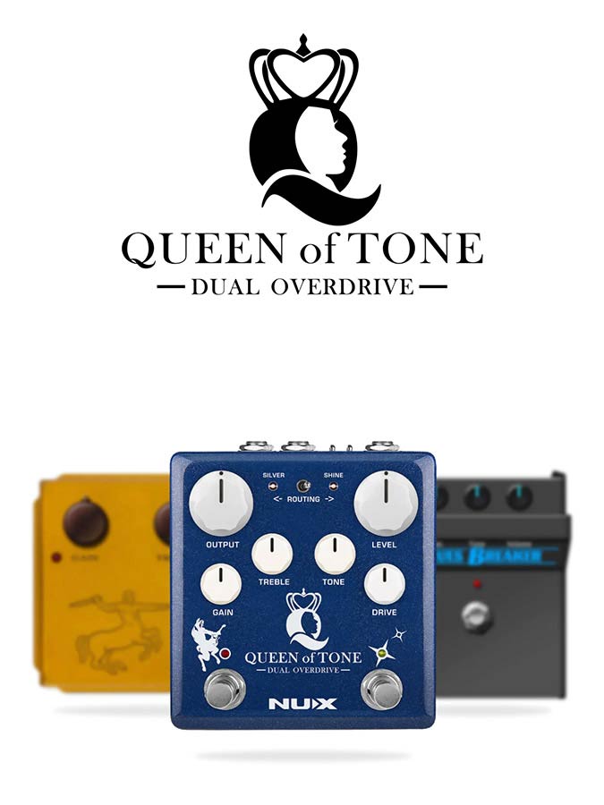 Nux NDO-6 Overdrive Pedal QUEEN OF TONE