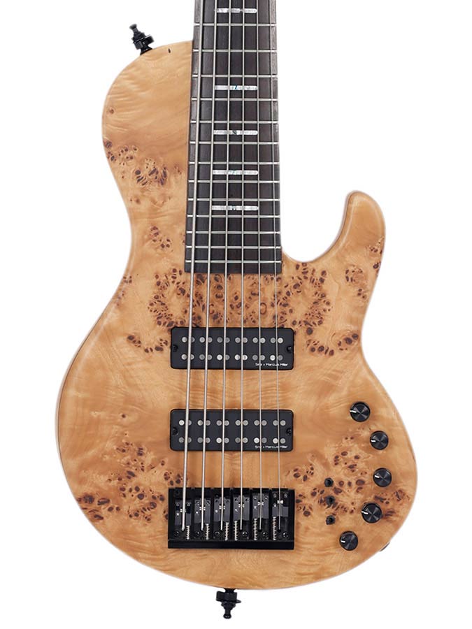 Sire Marcus Miller F10-6 Natural Satin Met Koffer Elektrische Basgitaar