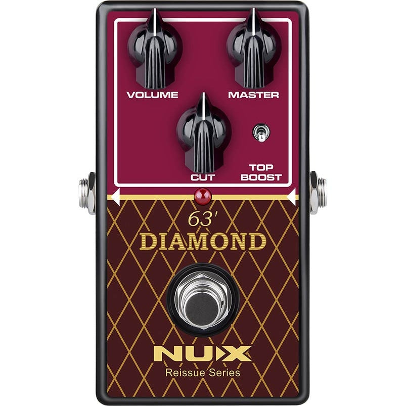 NUX NRO-6 Reissue Series 63 Diamond Overdrive effectpedaal