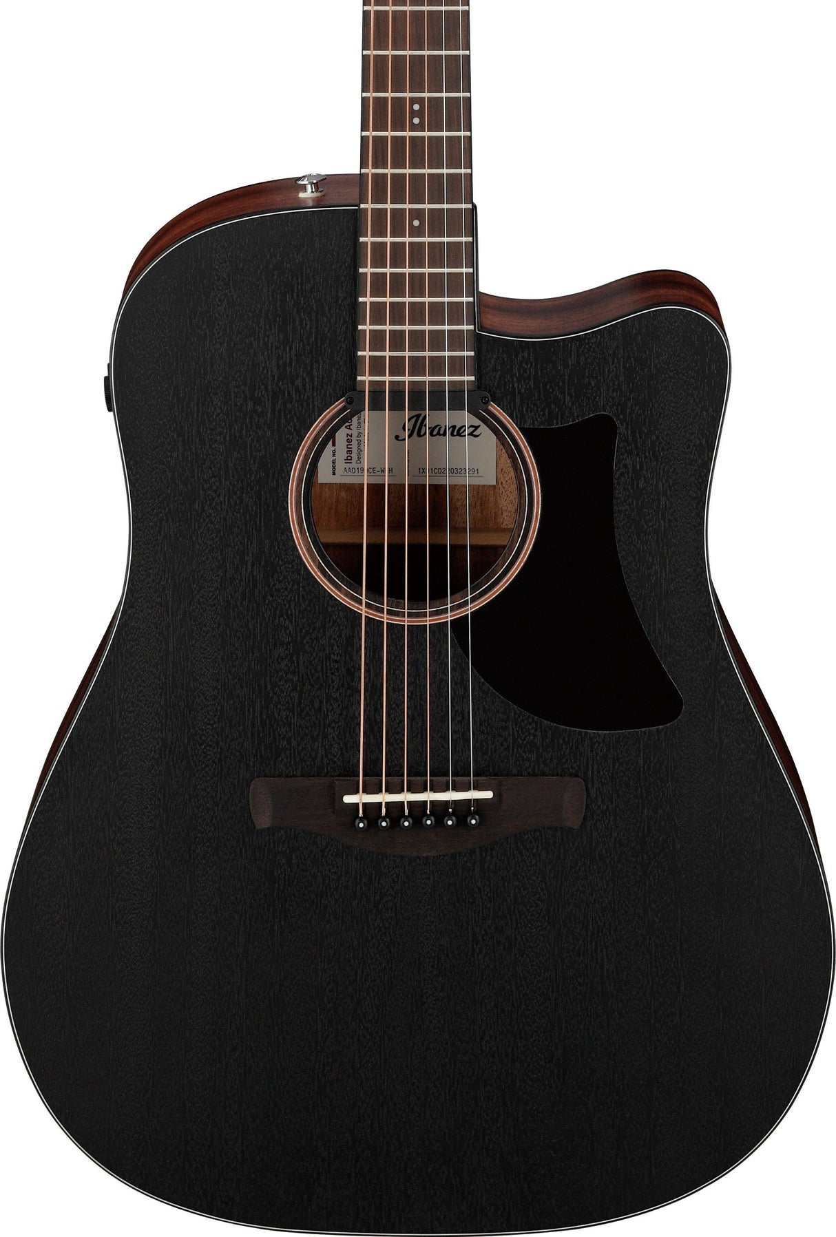 Ibanez AAD190CEWKH Schwarz