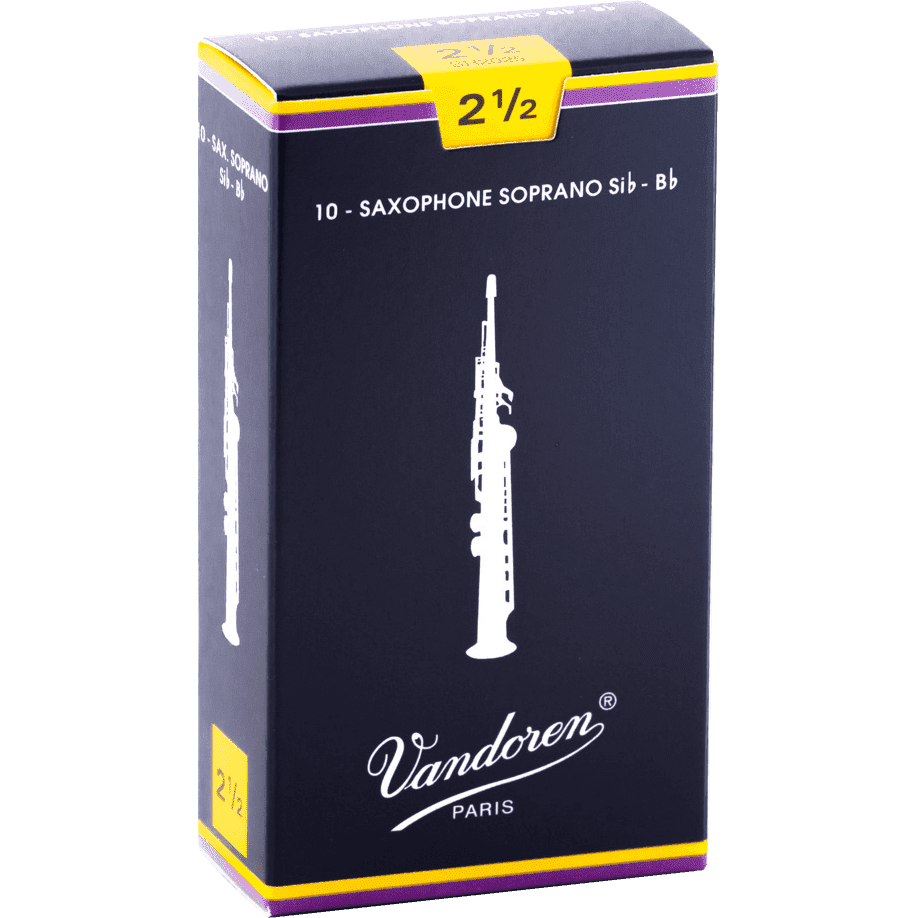 Vandoren SR2025 2,5 Bb Saxophonblätter pro Stück 