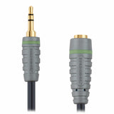 Bandridge Stereo-Audio-Verlängerungskabel 3,5-mm-Stecker | 2 Meter 