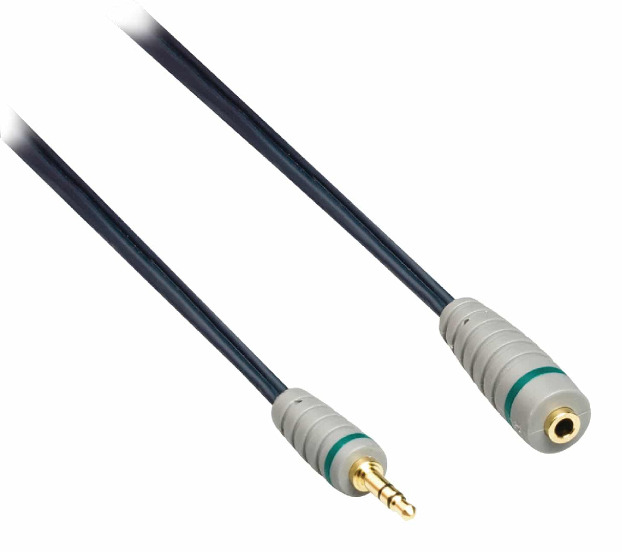 Bandridge Stereo-Audio-Verlängerungskabel 3,5-mm-Stecker | 2 Meter 