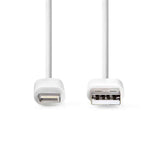 Nedis USB-Kabel Beleuchtungs-Synchronisierungs-/Ladekabel | 2 Meter