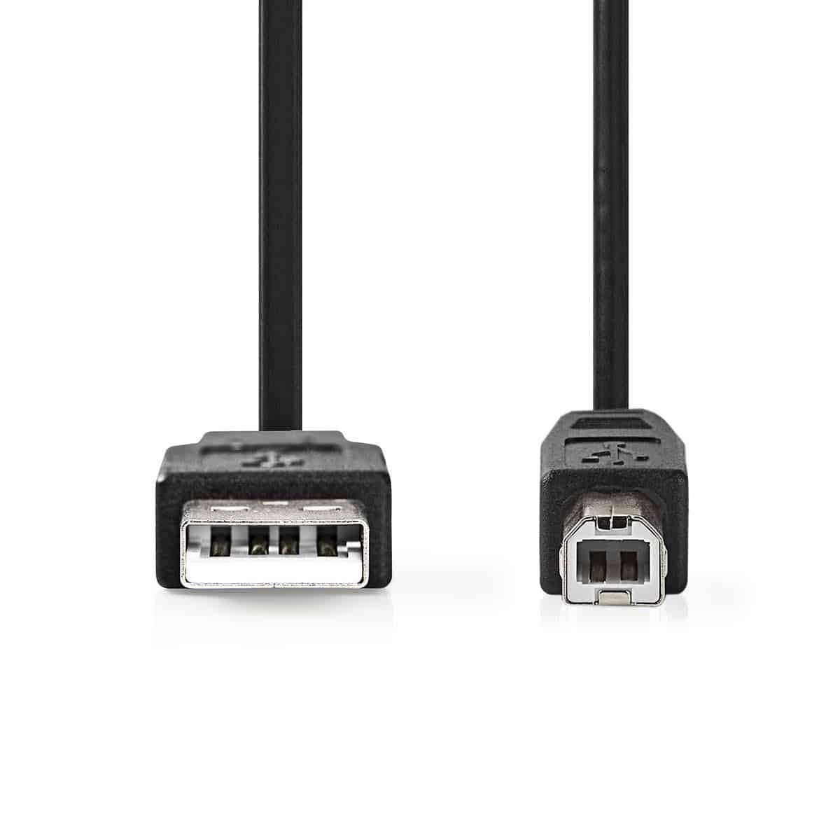 Nedis USB 2.0-Kabel USB-A-Stecker auf USB-B-Stecker | 1 Meter 