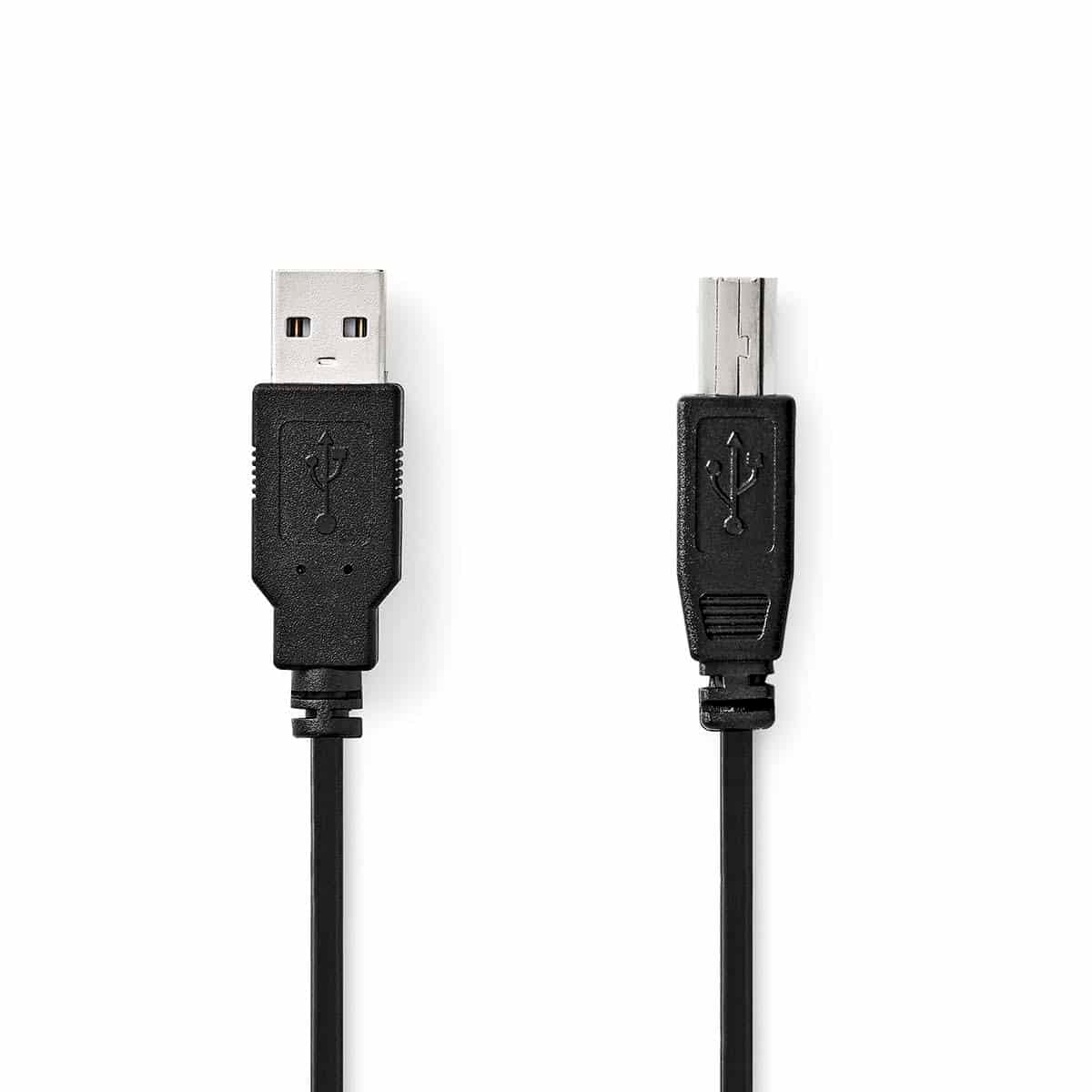 Nedis USB 2.0-Kabel USB-A-Stecker auf USB-B-Stecker | 1 Meter 