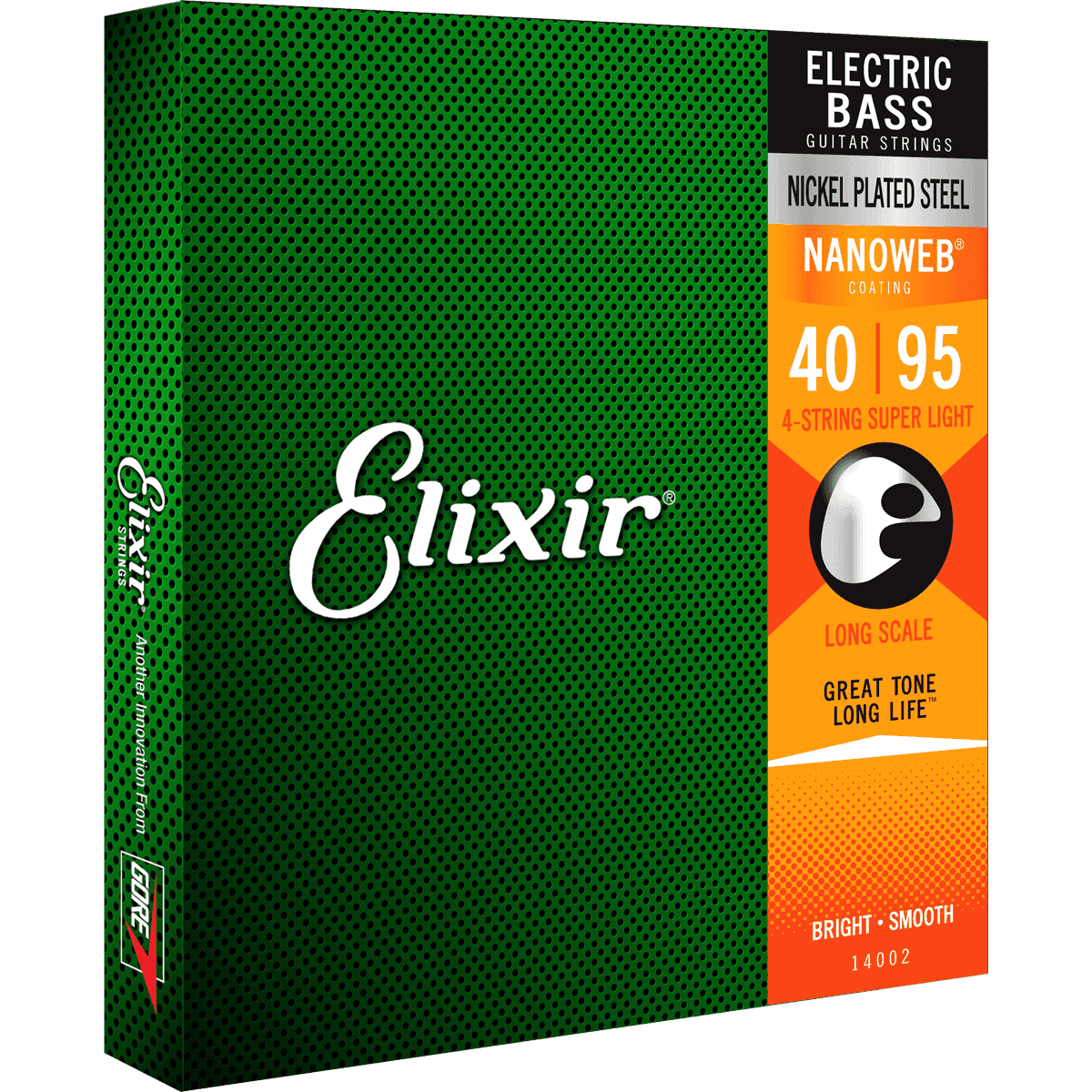 Elixir 14002 40-95 voor 4-snarige Basgitaar