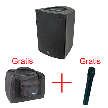 Dap PSS 106 Met Draadloze Microfoon en Draag Tas