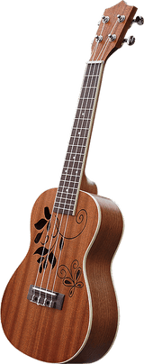 CLX Leaves Mahagoni-Konzert-Ukulele