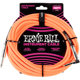 Ernie Ball 6079 Instrumentenkabel Orange gewebt | 3 Meter