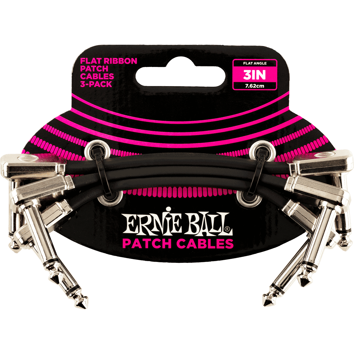 Ernie Ball 6220 Patchkabel Flachbandset | 7,5 cm