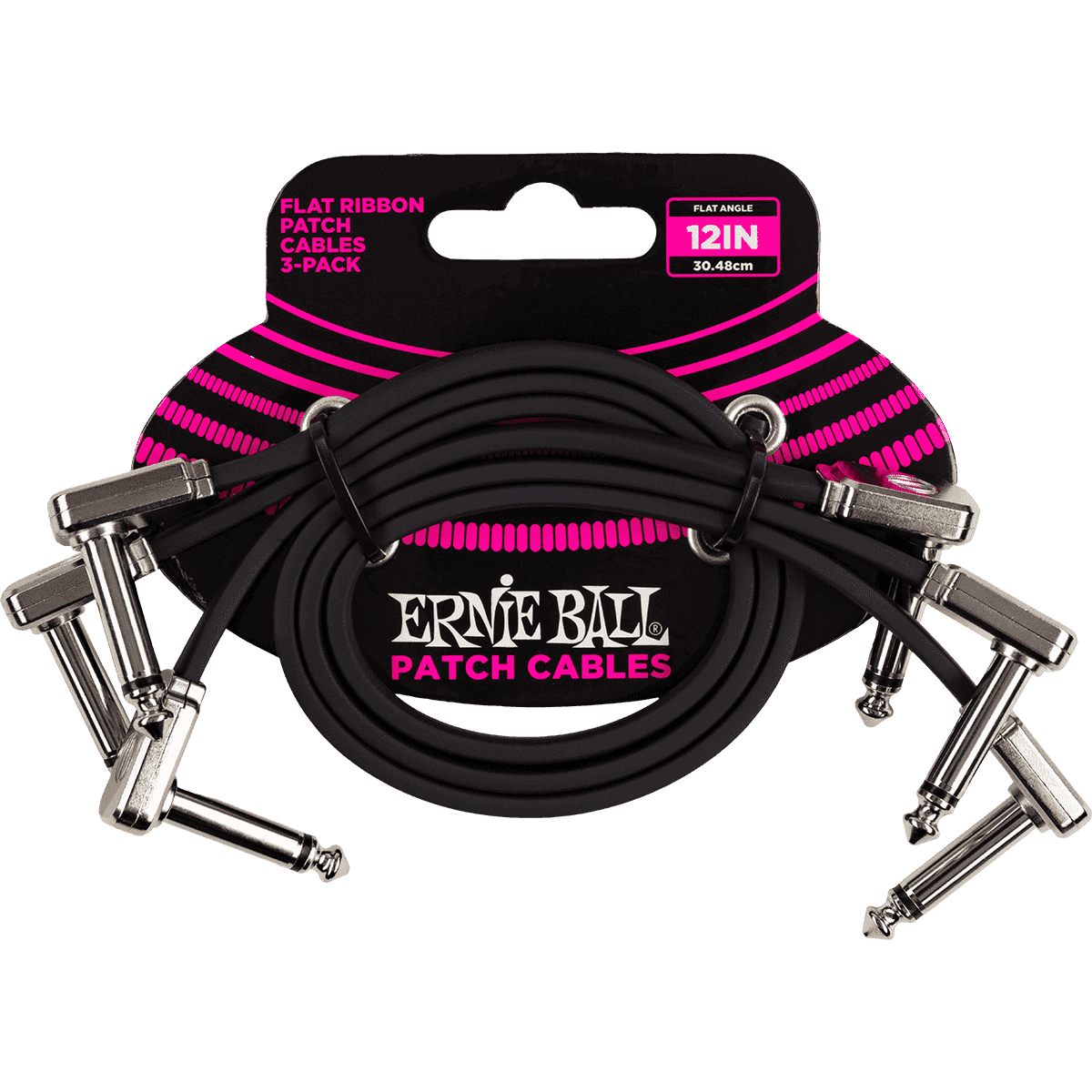 Ernie Ball 6222 Patchkabel Flachbandset | 30 cm