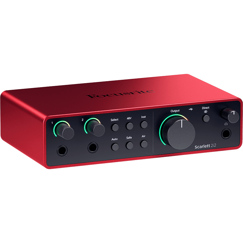 Focusrite Scarlett 2i2 USB-Audio-Interface der 4. Generation