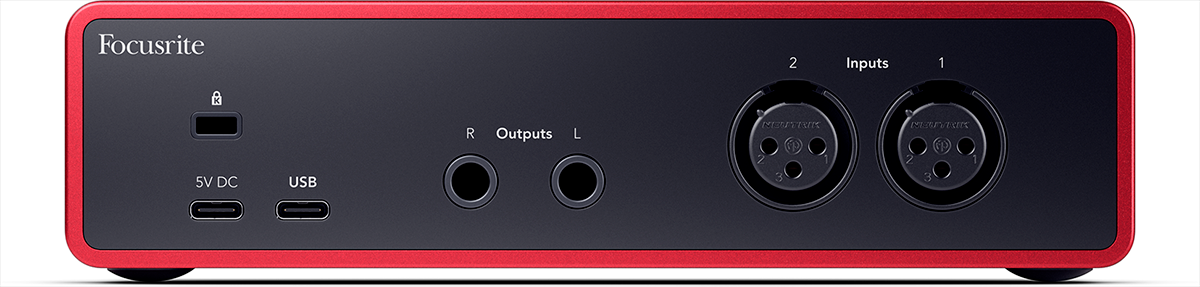 Focusrite Scarlett 2i2 4th Gen USB Audio Interface