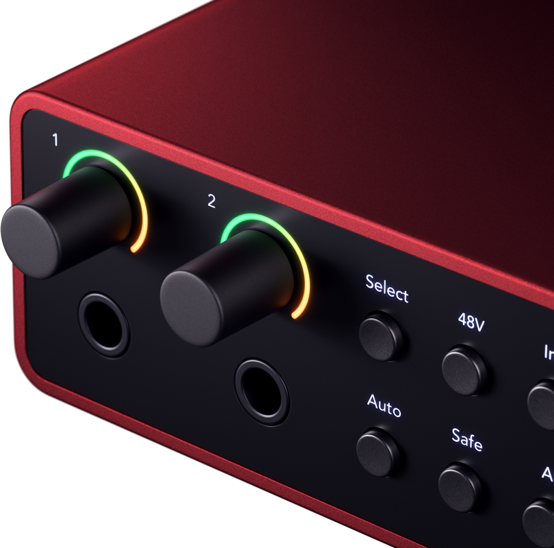 Focusrite Scarlett 2i2 USB-Audio-Interface der 4. Generation