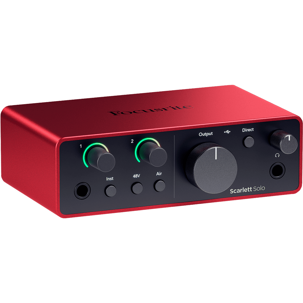 Focusrite Scarlett Solo USB-Audio-Interface der 4. Generation