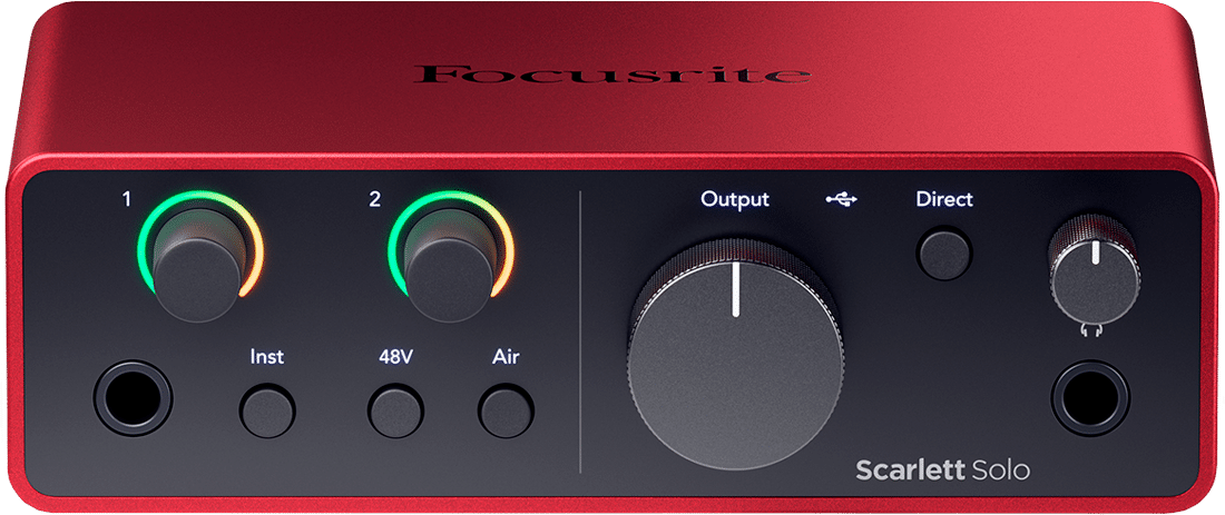 Focusrite Scarlett Solo USB-Audio-Interface der 4. Generation