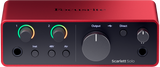 Focusrite Scarlett Solo Studio USB-Audio-Interface-Bundle der 4. Generation