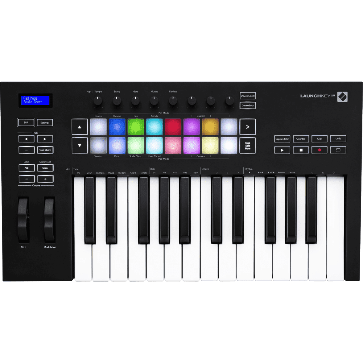 Novation Launchkey 25 MK3 USB/MIDI-Tastatur